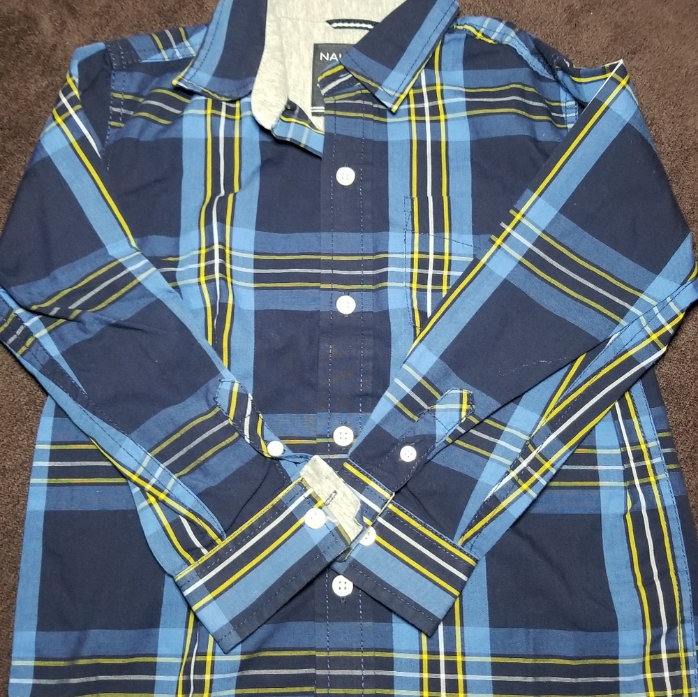 Nautica Youth L 7 Button Down